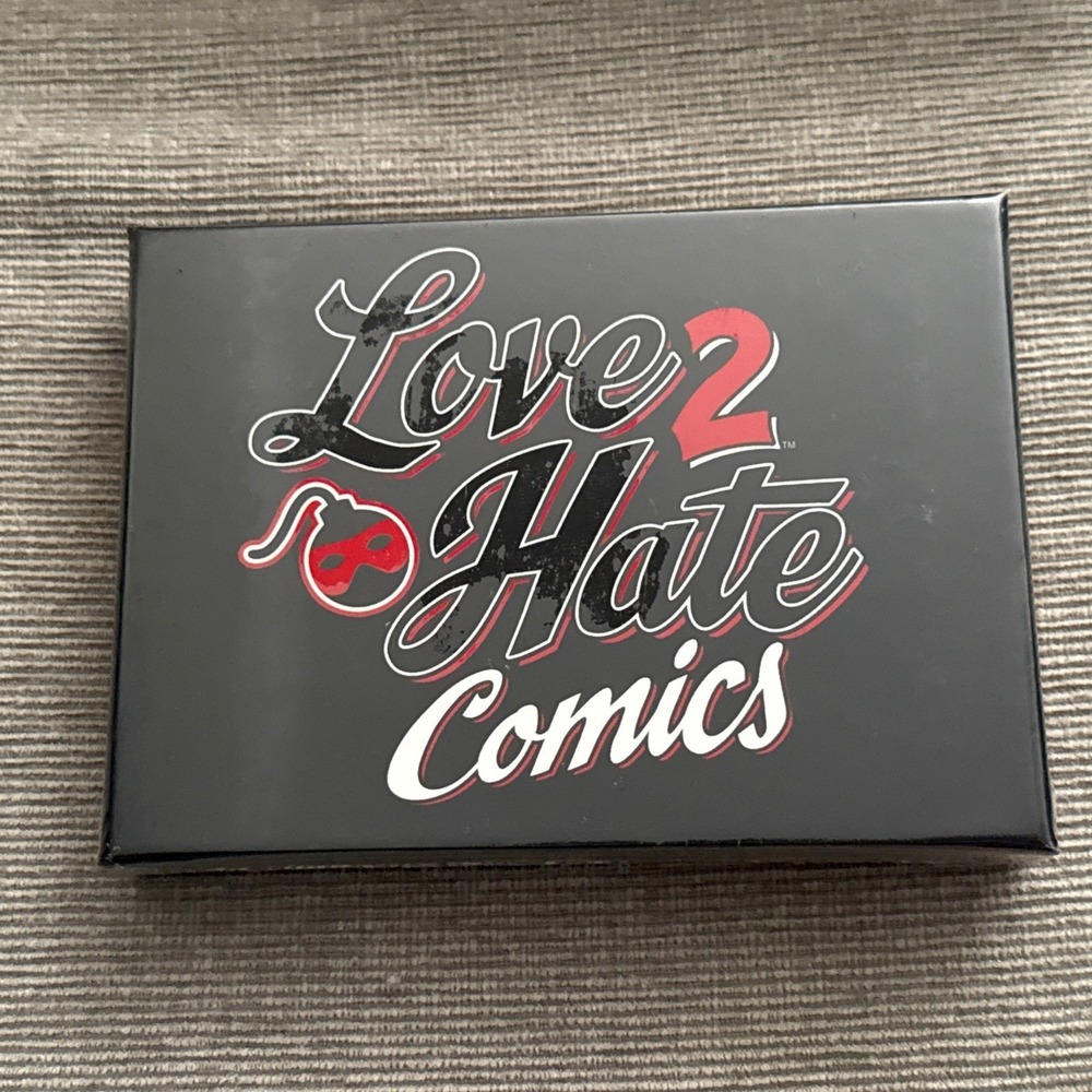 Love 2 Hate Comics Expansion Card Game Brand New Sealed